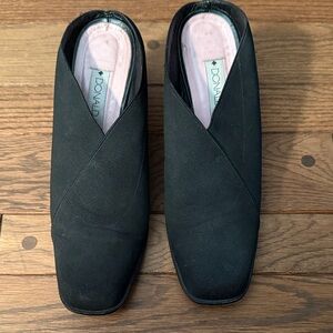 Donald J. Pliner Black Mules for Women